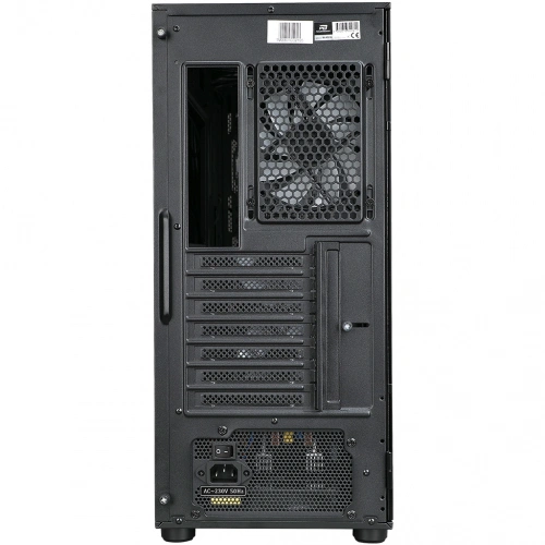 PowerBoost VK-K521B 650w 80+ USB 3.0 ATX Mesh Ring RGB fan siyah Kasa