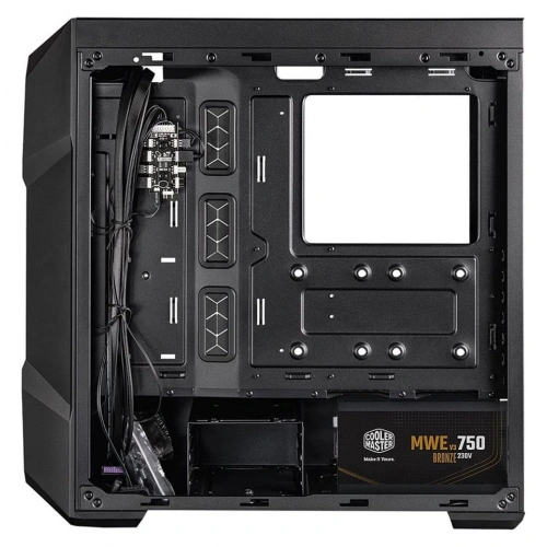 CM MasterBox TD500 V2 Siyah TG 750W ATX 3.1 80+ Bronze ARGB 4x12cm Fanlı, Mesh Ön panelli Kasa