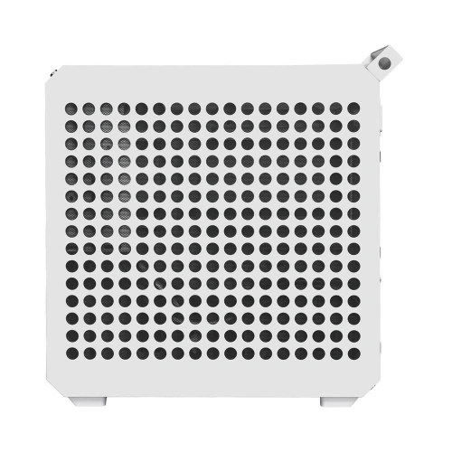 CM MasterBox Qube 500 TG Beyaz 1x120mm Fanlı, Modular MidTower Kasa