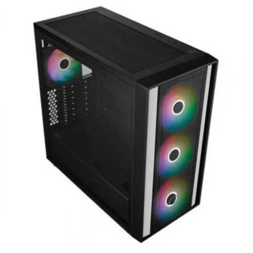 CM MasterBox 600 TG Mesh Siyah ARGB 3x14cm Fanı, Normal ve Back-Connect Anakart Destekli ATX Kasa