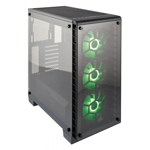 Corsair Crystal 460X RGB Fanlı Tempered Glass Pencereli ATX KASA (PSU YOK)