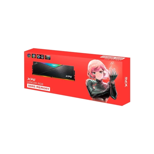 Adata XPG Lancer RGB 16GB 6000 MHz DDR5 CL30 Ram - Siyah  AX5U6000C3016G-CLARBK