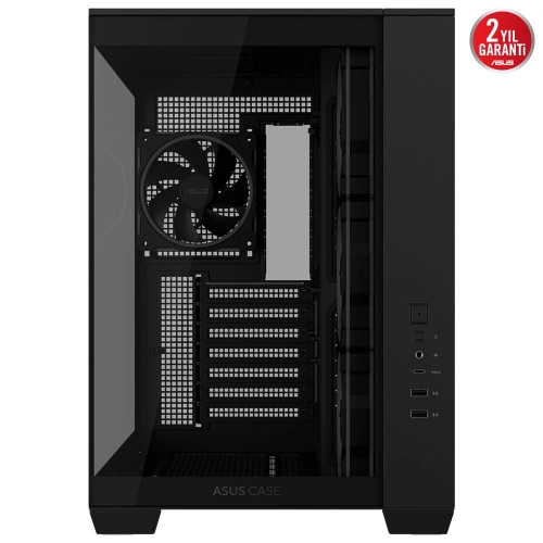ASUS A32 PLUS TG ARGB SIYAH USB 3.2 ATX MID-TOWER GAMING KASA