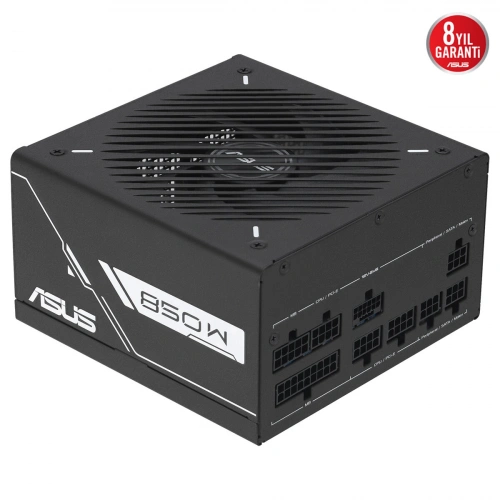 ASUS PRIME 850G 850W GOLD 80 PLUS FULL MODULER GAMIN GÜÇ KAYNAĞI