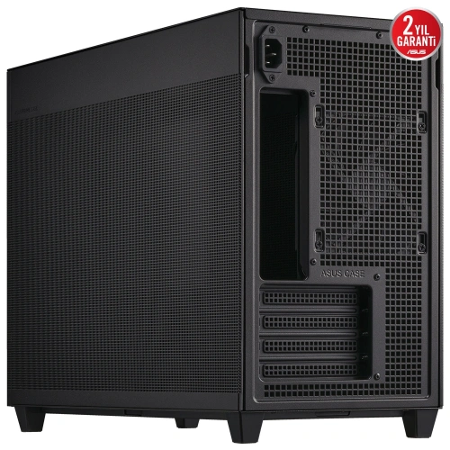 ASUS PRIME AP201 MESH 1x120MM FAN USB 3.2 TYPE-C SİYAH MICRO-ATX SMALL TOWER KASA