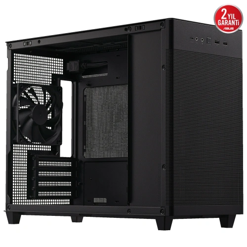 ASUS PRIME AP201 MESH 1x120MM FAN USB 3.2 TYPE-C SİYAH MICRO-ATX SMALL TOWER KASA