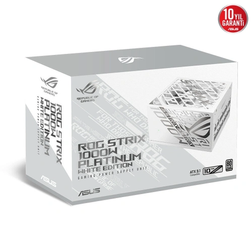 ASUS ROG Strix 1000W 80+ Platinum White Edition