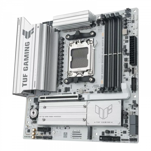 ASUS TUF GAMING B850M-PLUS WIFI 7 AMD ANAKART BEYAZ