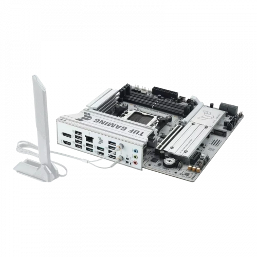 ASUS TUF GAMING B850M-PLUS WIFI 7 AMD ANAKART BEYAZ