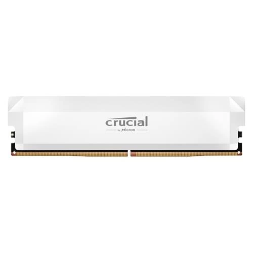 Crucial Pro 16GB (OC) 6400MHz DDR5 CP16G64C38U5W Beyaz Soğutuculu