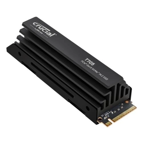 Crucial T705 1TB SSD Gen5 NVMe M.2 CT1000T705SSD5 Soğutuculu