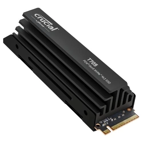 Crucial T705 2TB PCIe Gen5 NVMe M.2 SSD Soğutuculu CT2000T705SSD5
