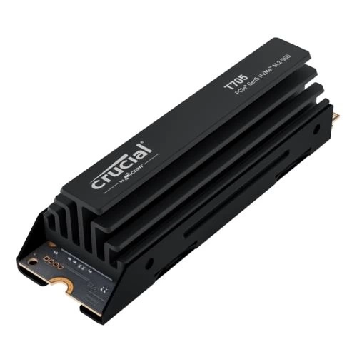 Crucial T705 2TB PCIe Gen5 NVMe M.2 SSD Soğutuculu CT2000T705SSD5