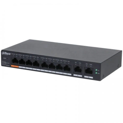 DAHUA CS4010-8ET-60 8XFE- 2XGE YÖNETİLEBİLİR POE SWITCH
