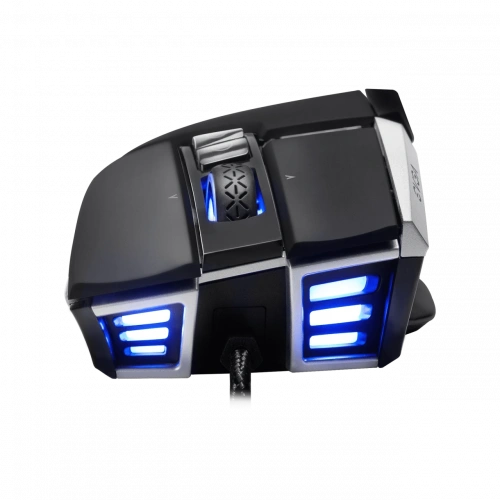 EVGA X17 Gaming Mouse, Wired, Black, Customizable, 16,000 DPI, 5 Profiles, 10 Buttons, Ergonomic