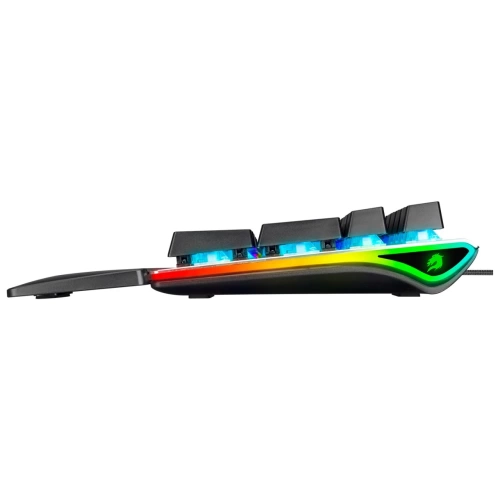 GAMEBOOSTER G908 BOLT RAİNBOW AYDINLATMALI RED SWİTCH MEKANİK BİLEKLİKLİ OYUN KLAVYESİ
