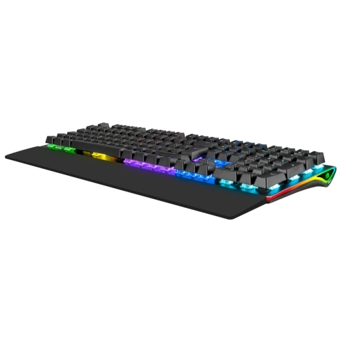 GAMEBOOSTER G908 BOLT RAİNBOW AYDINLATMALI RED SWİTCH MEKANİK BİLEKLİKLİ OYUN KLAVYESİ