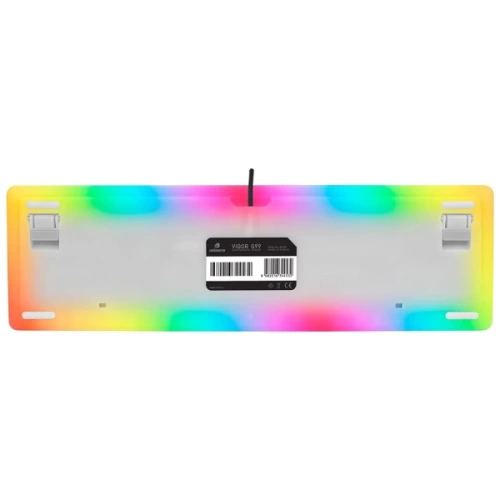 GAMEBOOSTER G99 VİGOR RGB BLUE OPTİK SWİTCH SU GEÇİRMEZ MEKANİK SİYAH GAMİNG KLAVYE