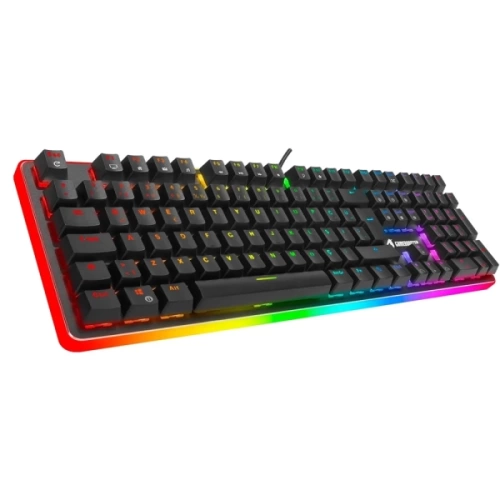 GAMEBOOSTER G99 VİGOR RGB BLUE OPTİK SWİTCH SU GEÇİRMEZ MEKANİK SİYAH GAMİNG KLAVYE