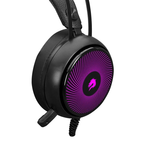 GAMEBOOSTER H12 REBEL 7 RENK RGB 7.1 SİYAH OYUNCU KULAKLIĞI