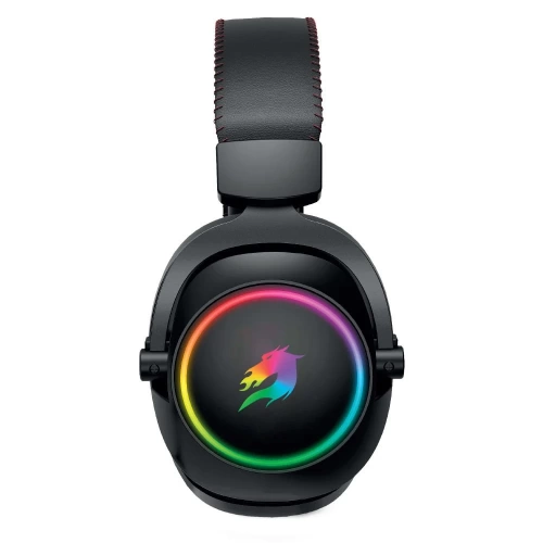 GAMEBOOSTER H44 RGB USB7.1 SİYAH PROFESYONEL OYUNCU KULAKLIĞI