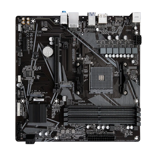 GIGABYTE B550M K DDR4 4733MHz(OC) HDMI M.2 DP mATX