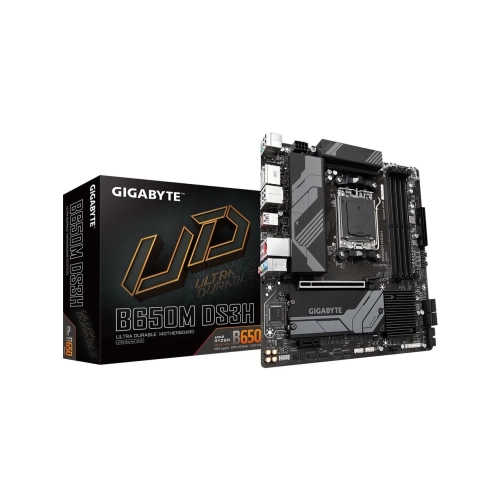 Gigabyte B650M DS3H 6400 MHz (O.C.) DDR5 AM5 mATX Anakart
