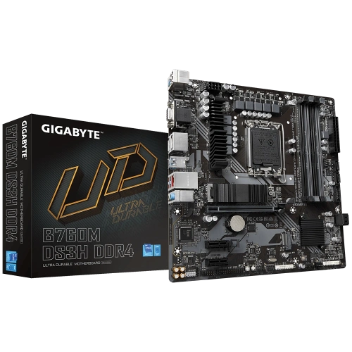 GIGABYTE B760M-DS3H-DDR4 5333Mhz(OC) M.2 ATX 1700p