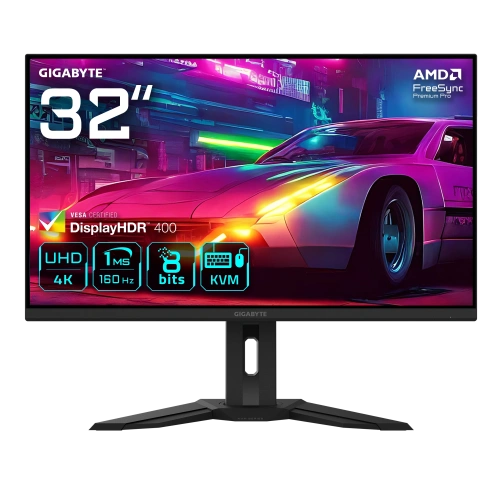 31.5 GIGABYTE M32UP 1MS 160HZ 4K UHD HDMI MONITOR