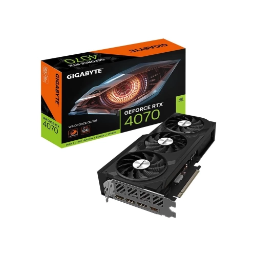 Gıgabyte RTX4070 12GB Wındforce Oc GV-N4070WF3OC-12GD GDDR6X 192BIT HDMI Dp Pcıe 16X V4.0