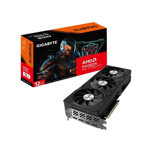 GIGABYTE RX 7700 XT GAMING OC 12GB DDR6 192 bit RGB LED AMD Radeon Ekran Kartı