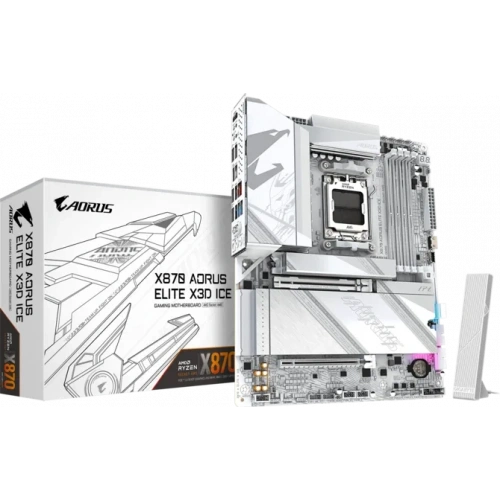 GIGABYTE X870 A ELITE X ICE AMD ANAKART
