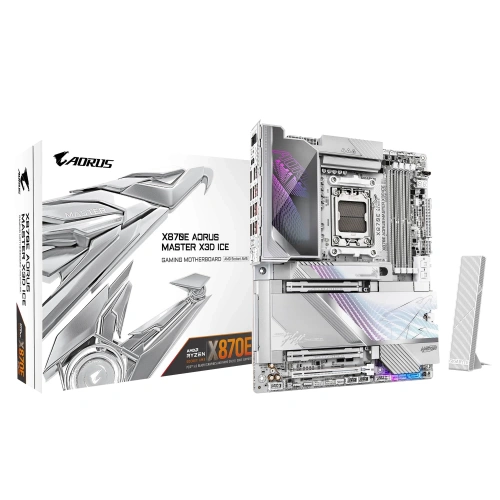 GIGABYTE X870E AORUS MASTER X ICE DDR5 M.2 HDMI DP ATX AM5