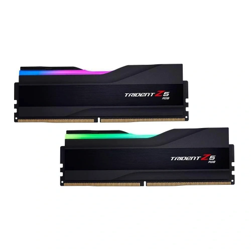 GSKILL Trident Z5 RGB Siyah DDR5-7600Mhz CL36 32GB (2x16GB) DUAL (36-46-46-121) 1.4V