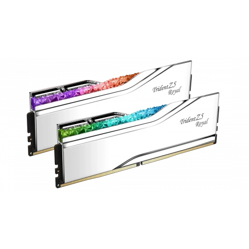 GSKILL Trident Z5 Royal Silver RGB DDR5-8400Mhz CL40 48GB (2x24GB) DUAL (40-52-52-134) 1.40V