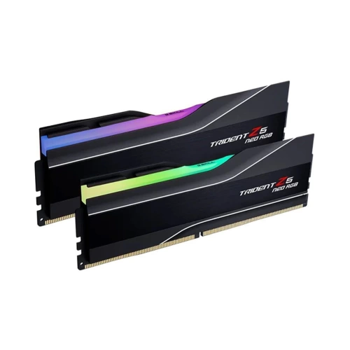 GSKILL TZ5 NEO RGB SİYAH DDR5-6000MHZ CL28 32GB (2X16GB) DUAL (28-36-36-96) 1.40V AMD EXPO TEKNOLOJ