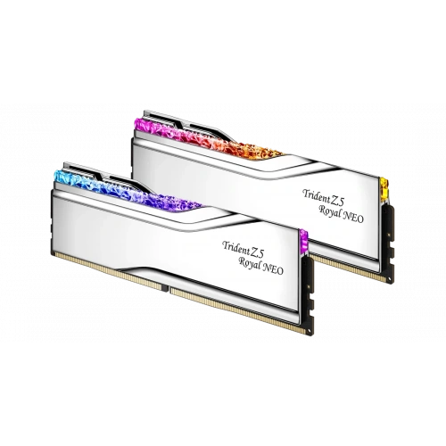 GSKILL TZ5 Neo Royal Silver RGB DDR5-6000Mhz CL28 64GB (2X32GB) DUAL (28-36-36-96) 1.40V AMD EXPO