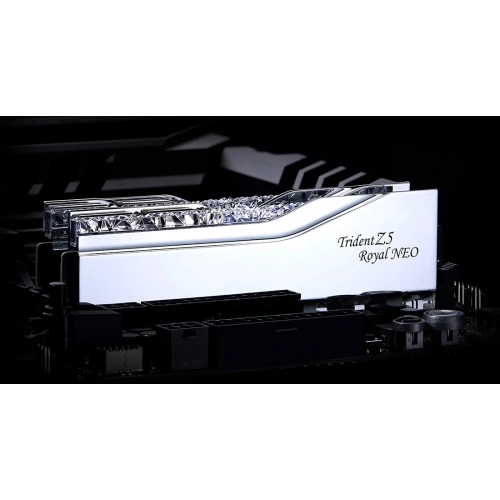 GSKILL TZ5 Neo Royal Silver RGB DDR5-6000Mhz CL30 96GB (2X48GB) DUAL (30-36-36-96) 1.35V AMD EXPO