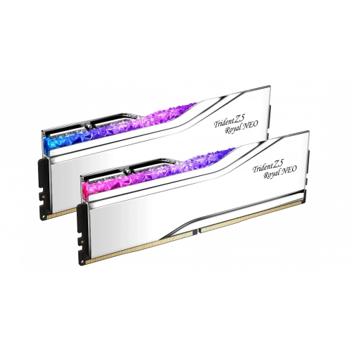 GSKILL TZ5 Neo Royal Silver RGB DDR5-6000Mhz CL30 96GB (2X48GB) DUAL (30-36-36-96) 1.35V AMD EXPO