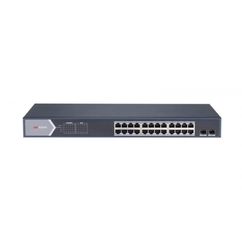 HIKVISION DS-3E1526P-SI 24XGE+2XGE/SFP FULL GİGABİT YÖNETİLEBİLR 370W POE SWİTCH