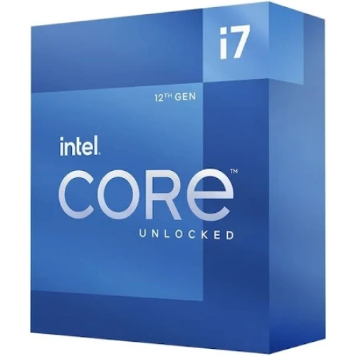 INTEL 12.NESIL i7 12700K 3.60GHz 25M FCLGA1700 CPU İŞLEMCİ BOX FANSIZ BX8071512700K