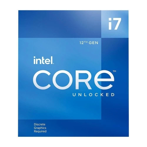 INTEL 12.NESIL i7 12700KF 3.60GHz 25M FCLGA1700 CPU İŞLEMCİ BOX FANSIZ BX8071512700KF