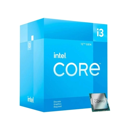 INTEL i3 12100F 3.60GHz 6M FCLGA1200 İŞLEMCİ BOX FANLI BX8071512100F