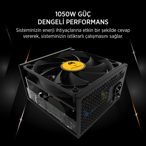 JAMES DONKEY JDP1050 APFC 12CM 80+ BRONZE 1050W PS