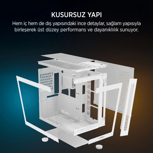 JAMES DONKEY STARK S800 4X ARGB WHITE KASA 750W