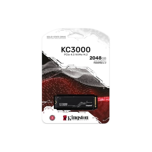 Kingston KC3000 2TB SSD m.2 PCIE 4.0 NVMe SKC3000D/2048G