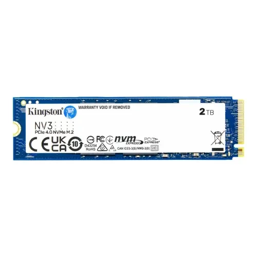 Kingston NV3 2TB SSD PCIe 4.0 m.2 NVMe SNV3S/2000G