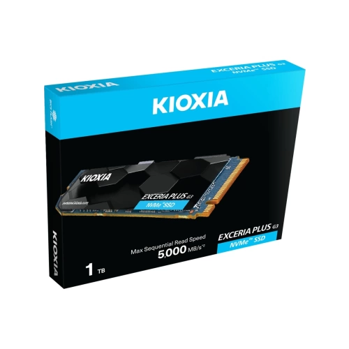Kioxia 1TB Exceria Plus G3 LSD10Z001TG8 PCIe M.2 NVMe 3D 5000MB-3900MB-sn Ssd