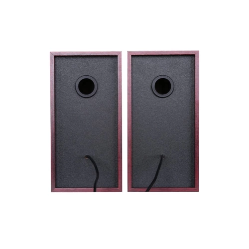 LECOO DS105 KABLOLU USB + 3.5MM JACK GİRİŞLİ 6W STEREO MASAÜSTÜ AHŞAP HOPARLÖR