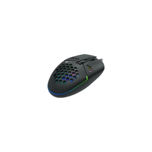 LECOO MS105 KABLOLU RGB LED AYDINLATMALI 3200DPI 6 TUŞLU OYUNCU MOUSE SİYAH
